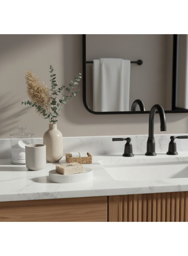 Home Box White Soap Dish for Home - Image 3